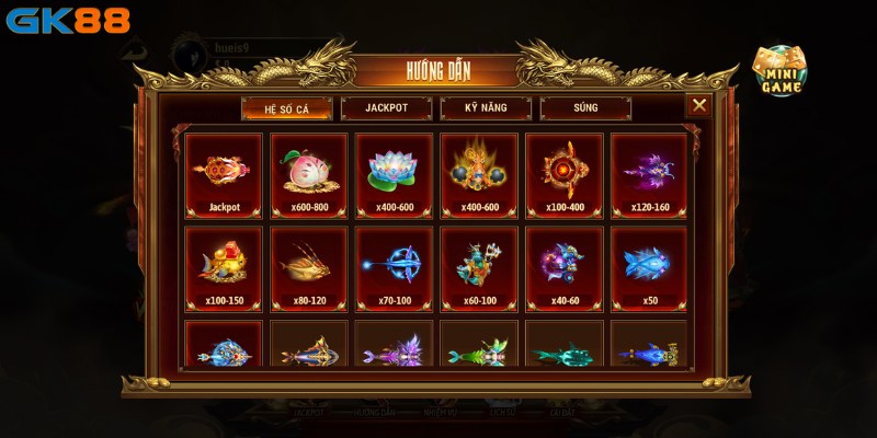 Cách chơi đơn giản áp dụng trong game bắn cá Tây Du Ký